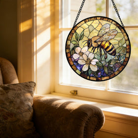 AMDERVEN bee-yellow design makes a thoughtful gift for art lovers and new homeowners.
