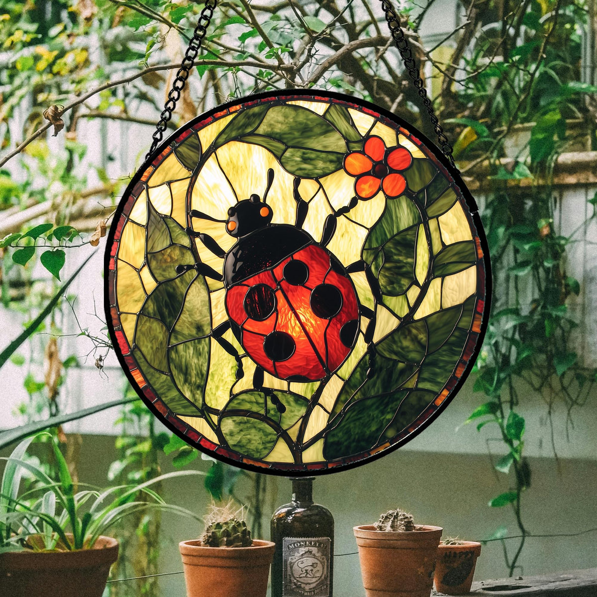 AMDERVEN Christmas gift sun catcher for art lovers and decor enthusiasts.