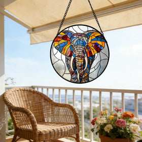 AMDERVEN handcrafted glass fixture blends durability with color