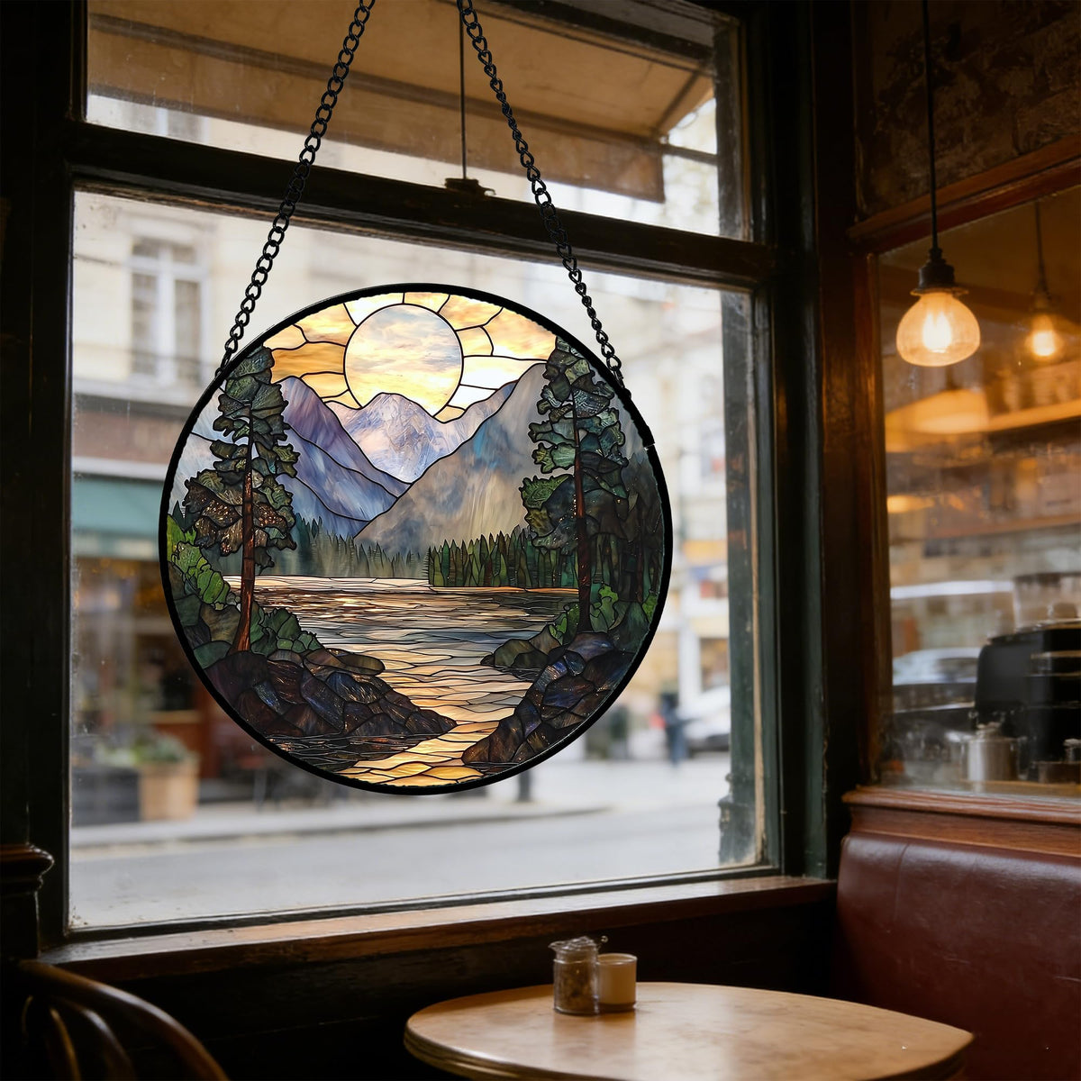 AMDERVEN sunlight-interaction creates a mini-rainbow for cozy spaces
