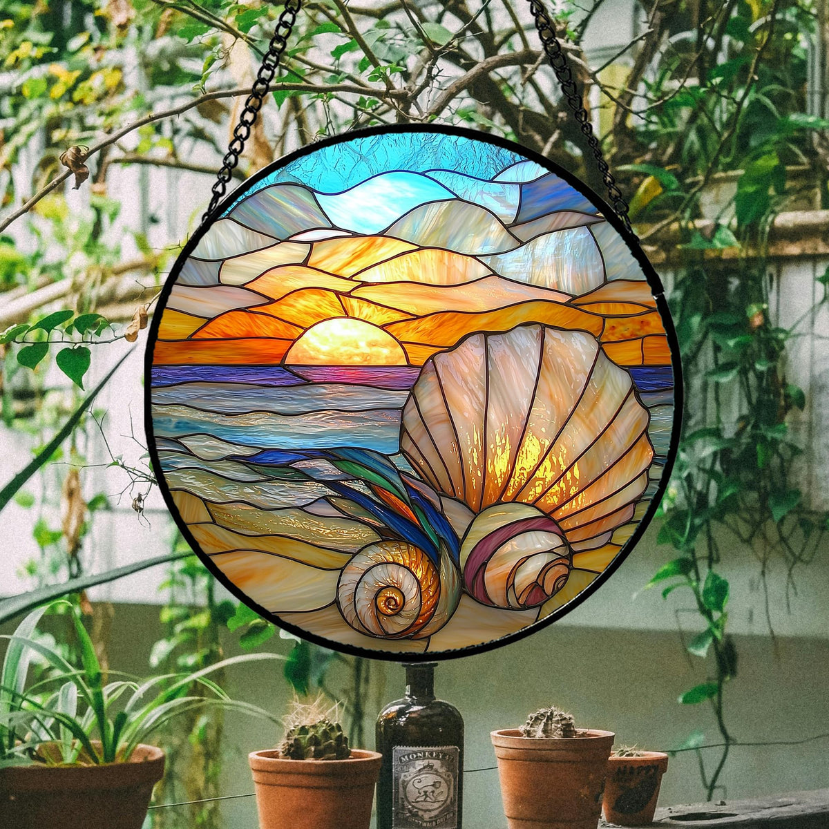 AMDERVEN vivid UV-printed suncatcher preserves bold hues in daylight