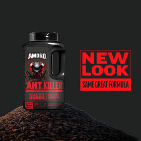Amdro Ant Killer three-month protection concept around home perimeter.