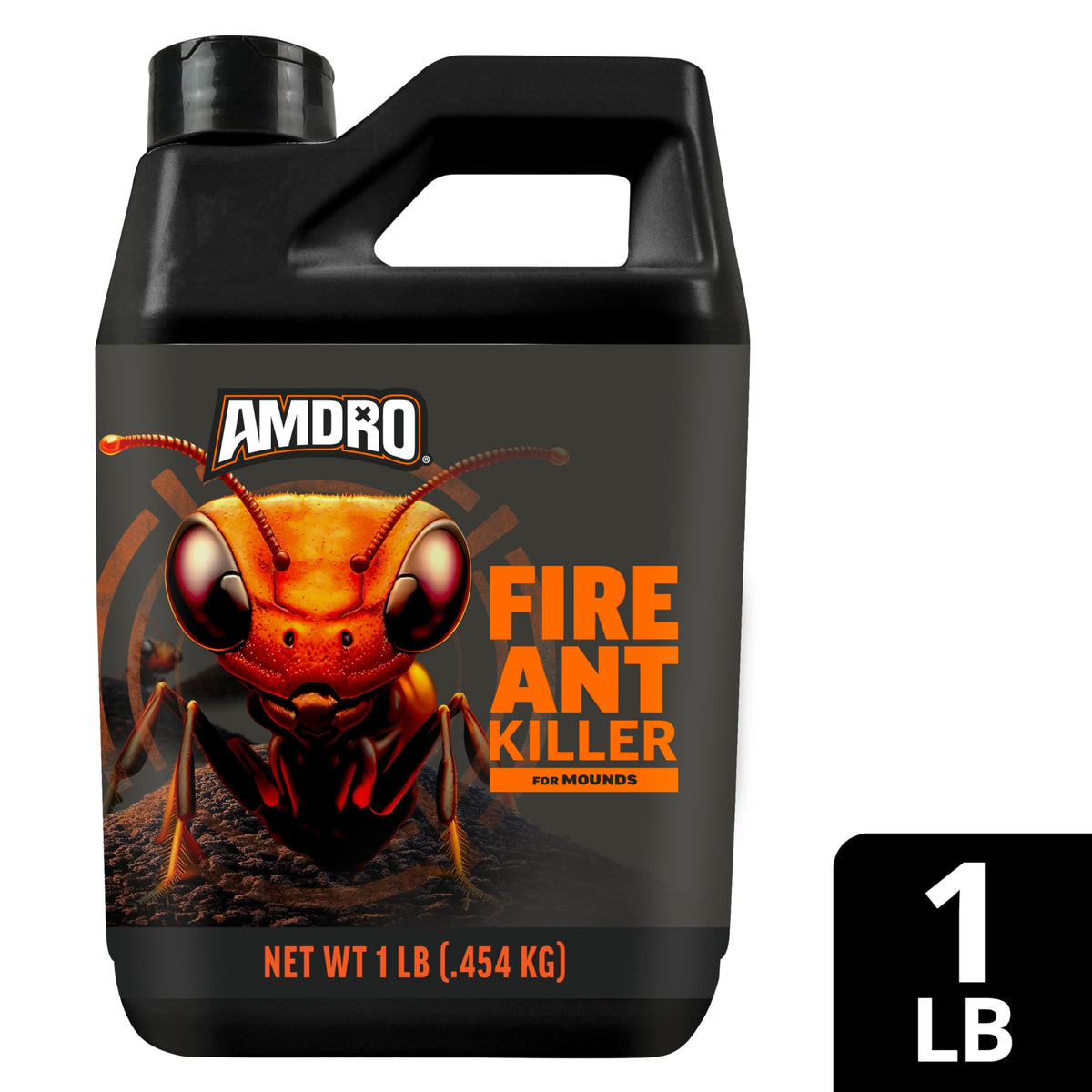 Amdro fire-ant killer for mounds packaging displayed for easy DIY pest control.