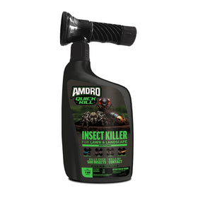 Amdro Quick Kill ready-to-spray bottle shown for fast lawn insect control.