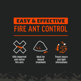 Amdro safety label on packaging emphasized for safe use.