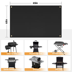 Amerbro heatproof mat up to 2000°F shields deck during cooking