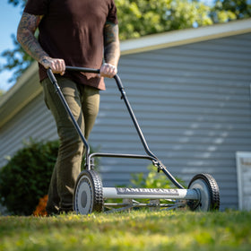 American Lawn Mower Company 1815-18 five-blade reel delivers clean cuts