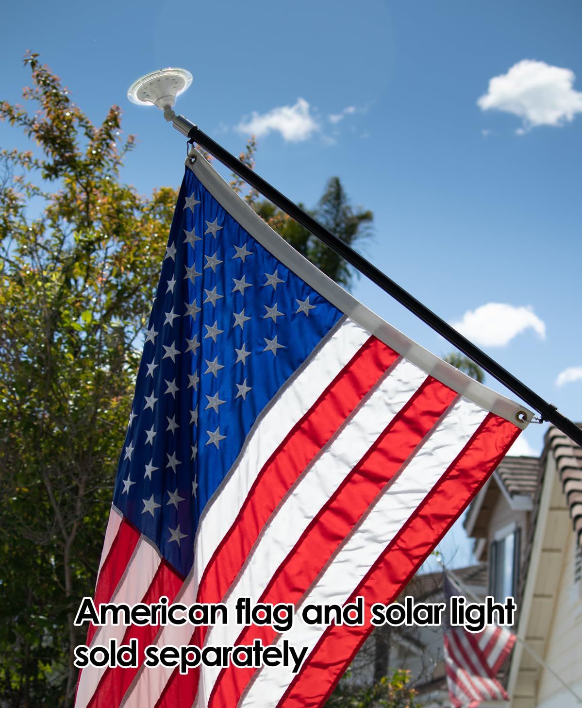 American Signature rust-free aluminum design resists weather and corrosion.