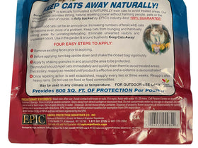 America'S Finest Scram for Cats is safe for kids and pets when used as directed.