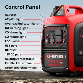 AMERISUN quiet operation at 69db enables peaceful outdoor use.