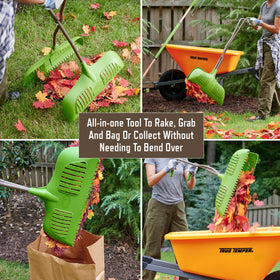 AMES Compact size stores easily in a shed or garage after use.