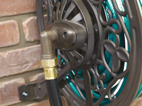 Corrosion resistant metal construction withstands sun and rain outdoors.