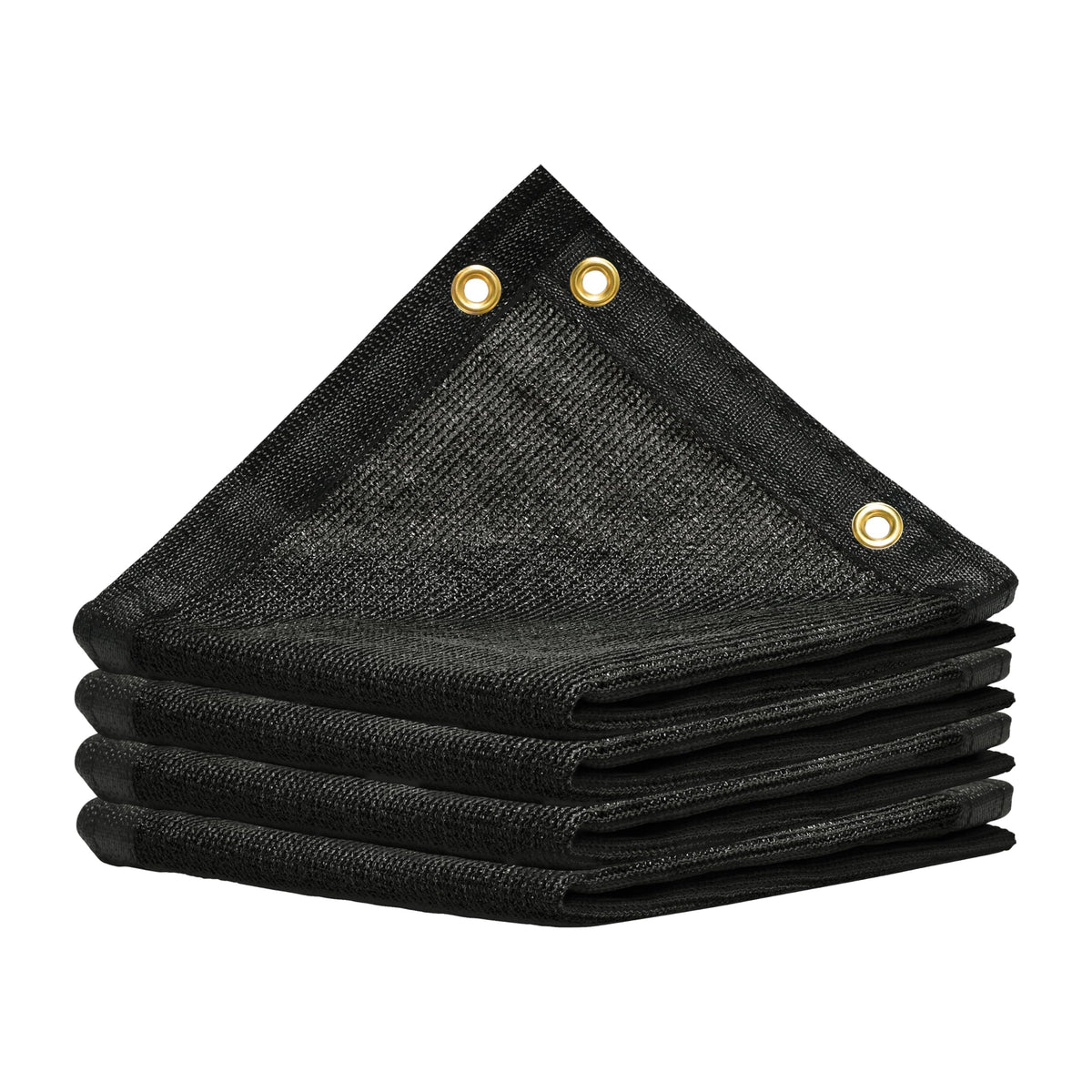 Amgo 8' x 4' shade cloth with edge grommets for simple installation.