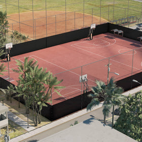 Amgo custom size option adapts to unique fence dimensions.