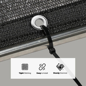 Amgo garden shade cover supports plant health by reducing direct sun exposure
