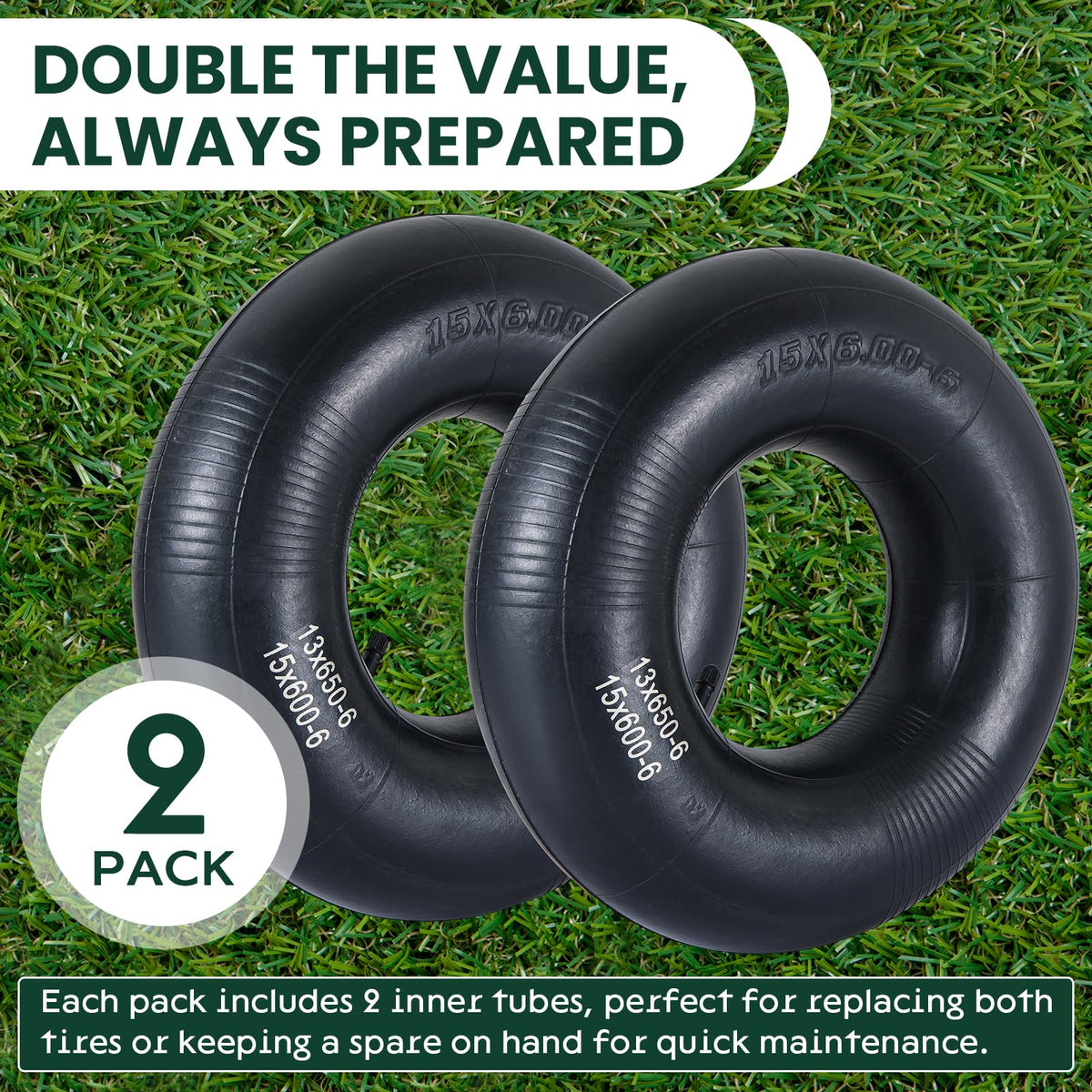AMGSH TR-13 straight valve enables fast, accurate inflation checks on tires.