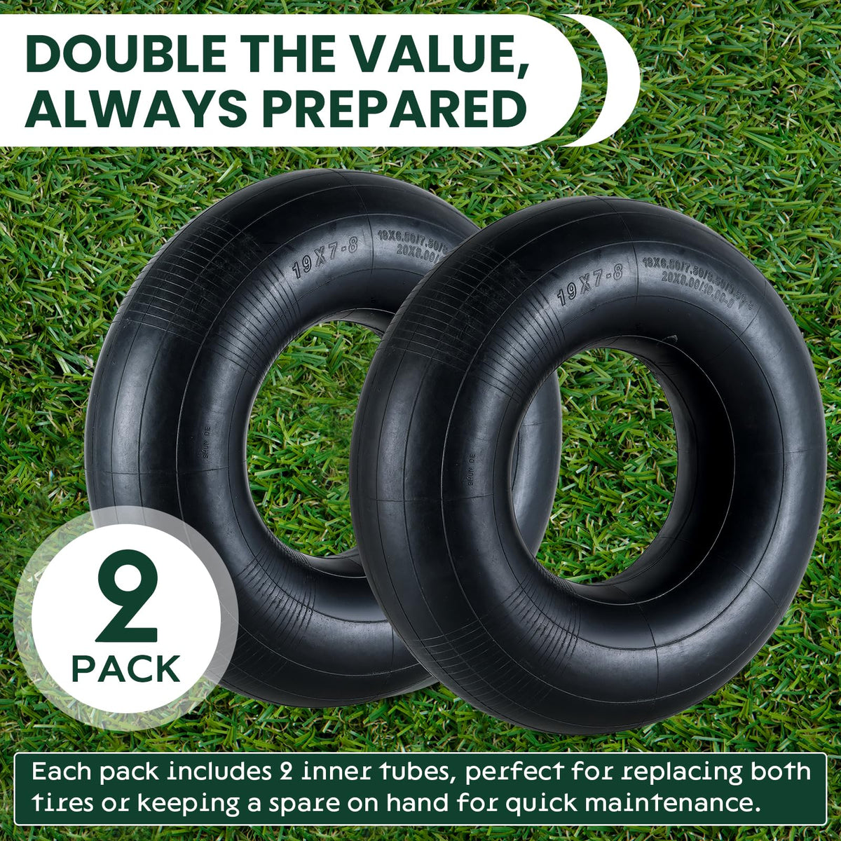AMGSH universal-fit tubes suit mowers, carts, and more