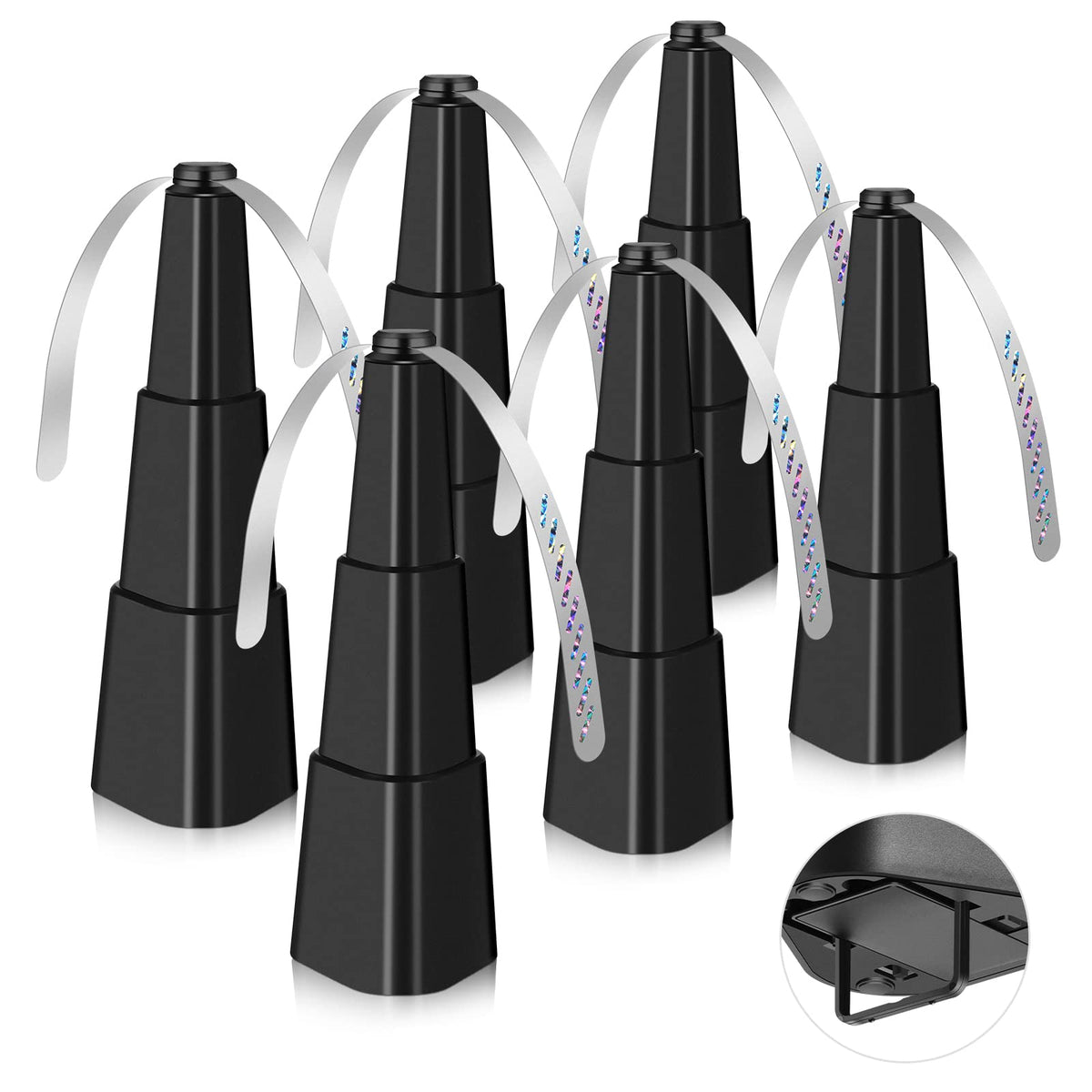 AMIAEDU Fly Fan tabletop setup keeps meals pest-free.