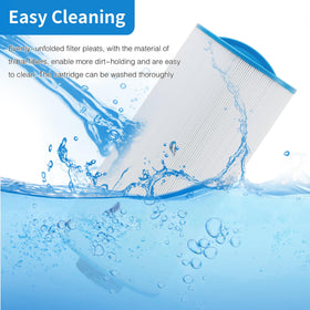 AmiBron 5CH-402 easy cleaning steps and quick refresh for spa filters