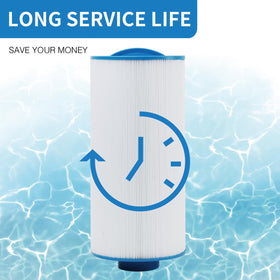 Two-pack AmiBron 5CH-402 spa filter set provides ongoing clean filtration