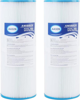 AmiBron PRB25-IN spa filter front view improves flow for clearer water.