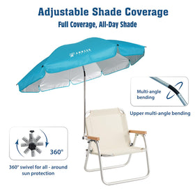 AMMSUN tilt and swivel allows full sun angle adjustment.