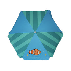 AMMSUN 5ft canopy with UPF 50+ protection for sunny beach days.