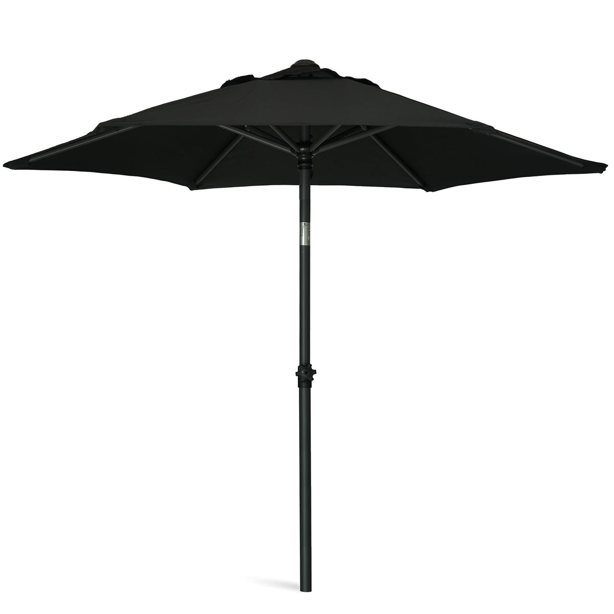 AMMSUN 6ft patio umbrella with steel pole delivering sturdy shade for decks and gardens.