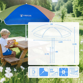 AMMSUN colorful designs add playful style to outdoor adventures.