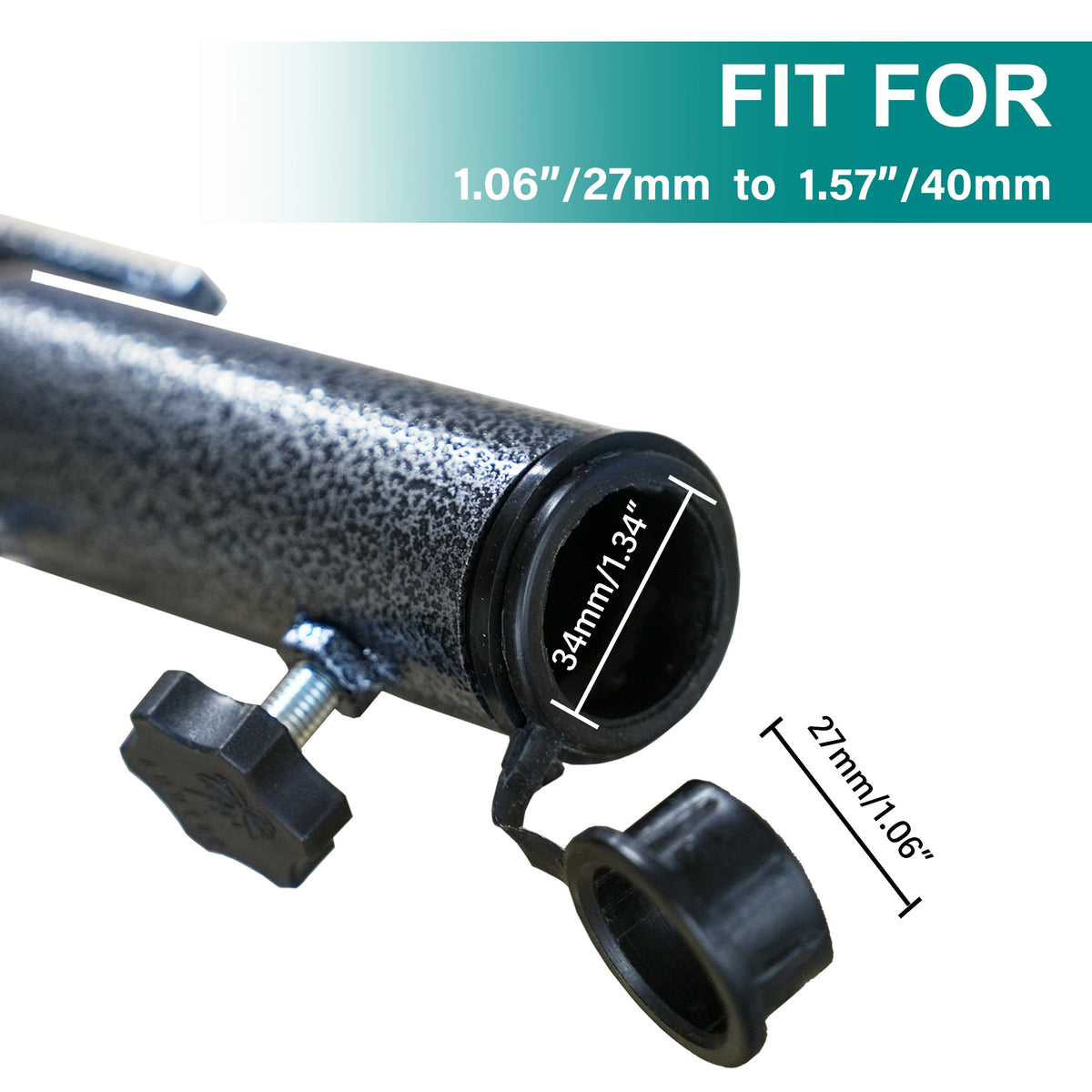 AMMSUN heavy-duty metal stand provides durable support