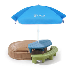 AMMSUN durable polyester fabric provides long-lasting color and shade