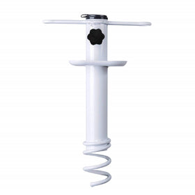 AMMSUN sand anchor auger secures beach umbrellas in windy conditions