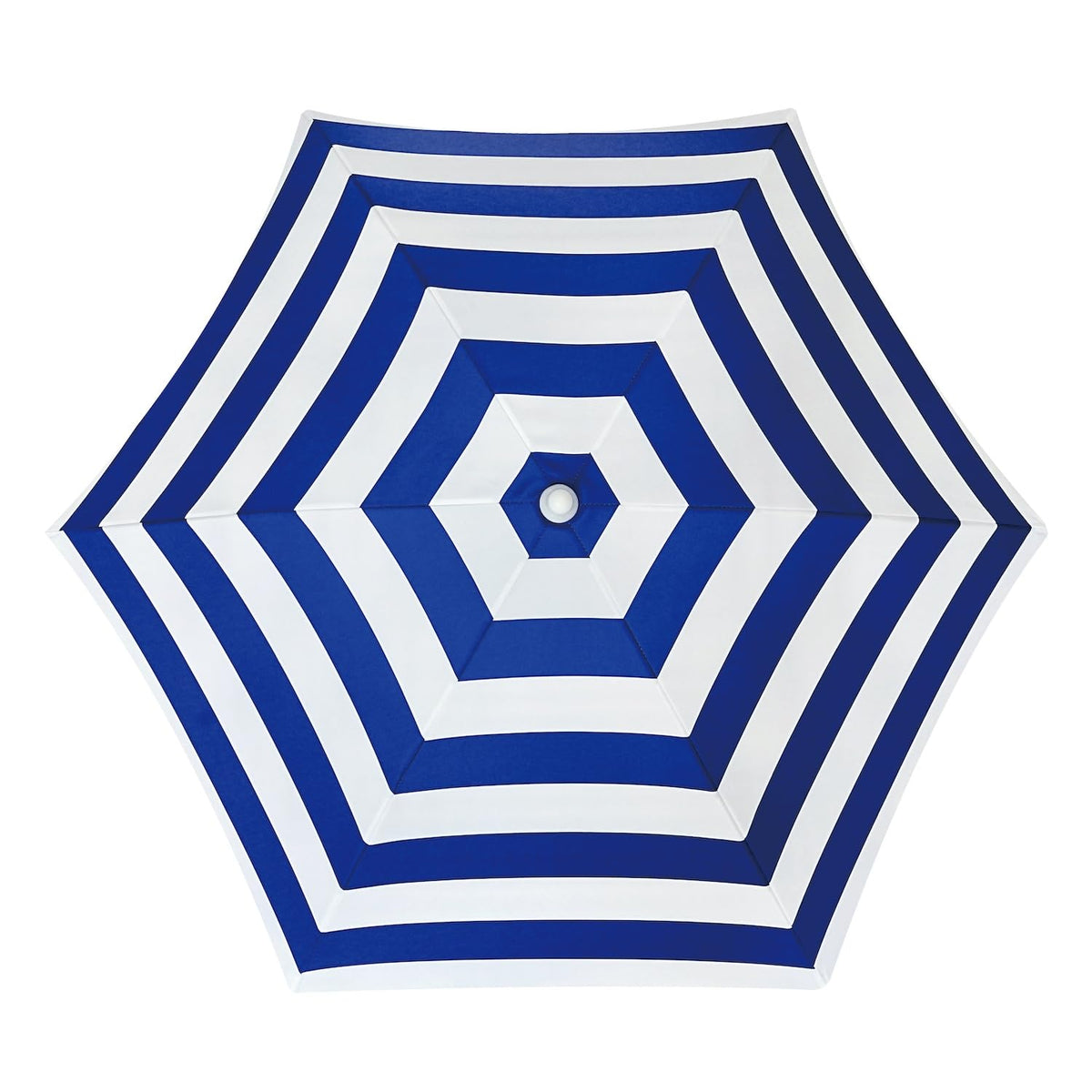 AMMSUN seaside umbrella with height-adjustable pole for versatile outdoor positioning.