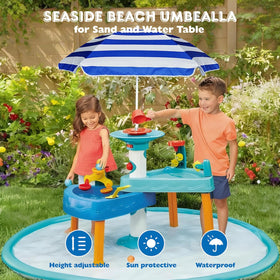 AMMSUN safety beads on the umbrella aid safer operation for kids.