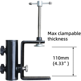 AMMSUN steel umbrella stand holder provides durable support for windy patios.