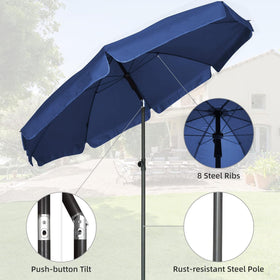 AMMSUN tilt push button feature enables easy shade adjustment.