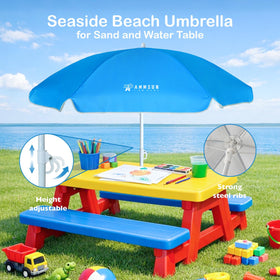 AMMSUN steel pole with adjustable height for versatile shade coverage