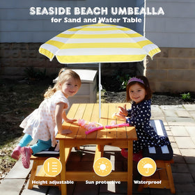 AMMSUN UV-coated canopy blocks harmful sun rays for sunny days.