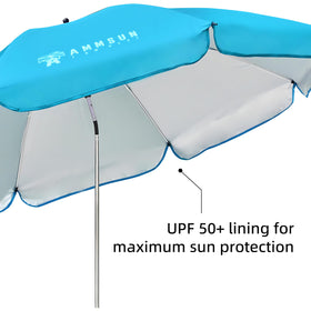 AMMSUN XL Chair Umbrella with UPF50+ protection for sun protection