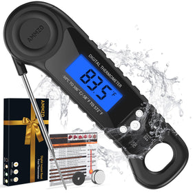 AMMZO meat thermometer quick-read for precise grilling results.
