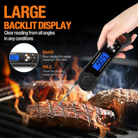 AMMZO retractable probe keeps hands safe during high-heat checks.