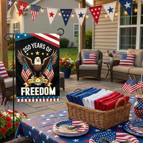 AmoraKiva durable outdoor flag ideal for yard, porch, or garden.