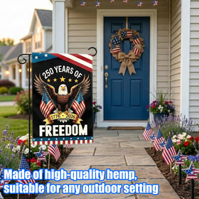 AmoraKiva top sleeve compatible with most garden flag poles.