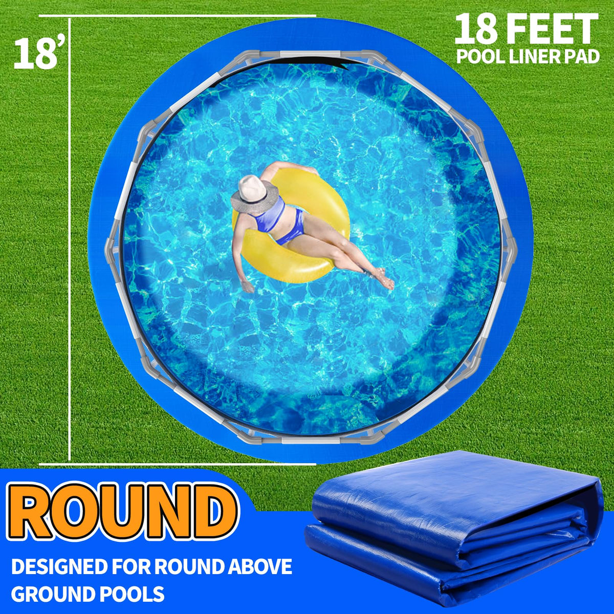 Amortherapie thickened underlayment close-up reveals durable woven polyethylene.