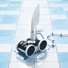 Amptyhub upgrade pool sweeper jet adjustment highlight for pool-specific direction