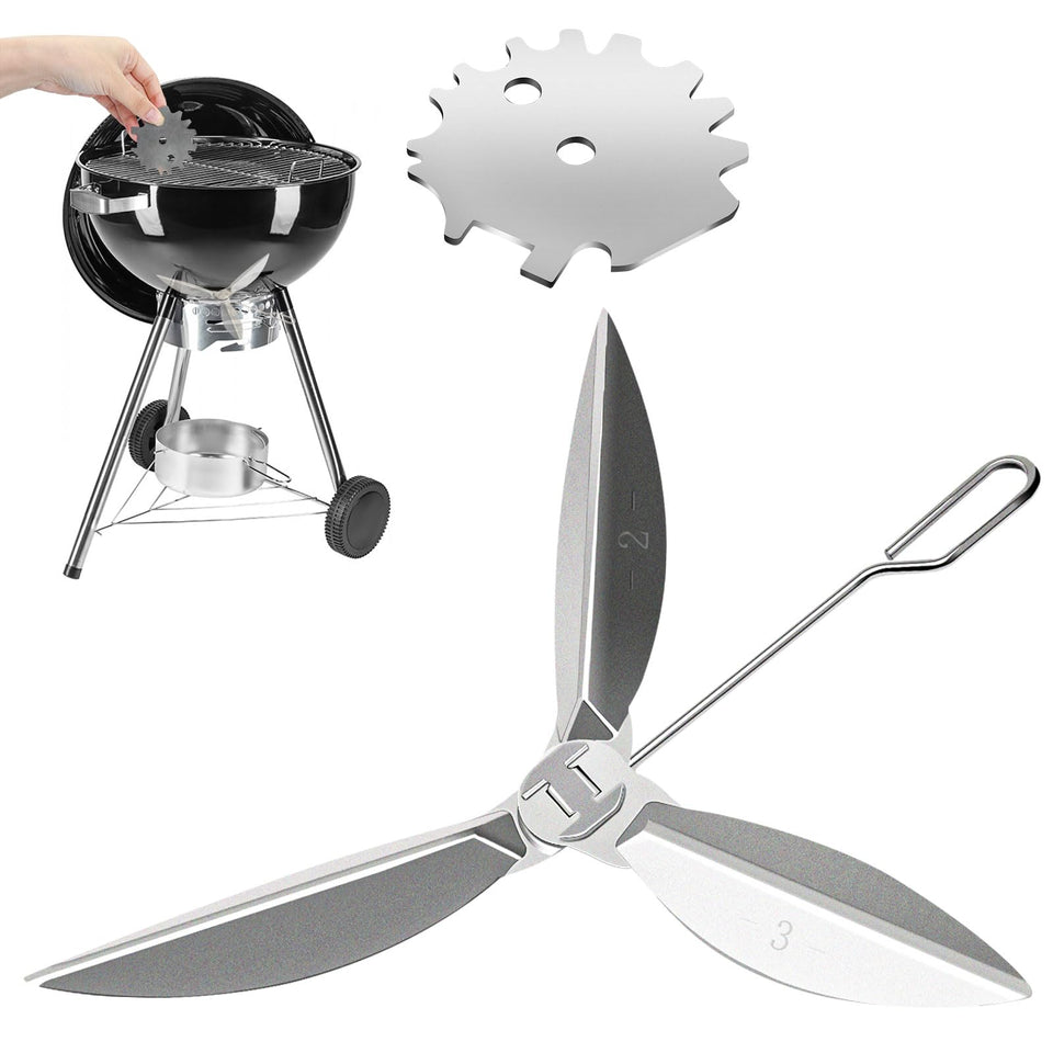 AMTHKNO damper blades for Weber One-Touch kit improving airflow control.