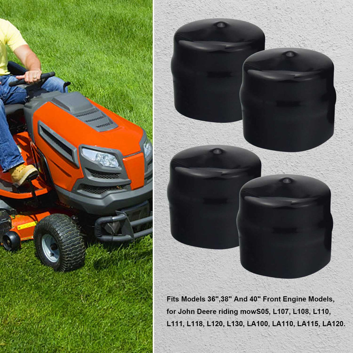 AMTHKNO compatible with John Deere, Craftsman, Poulan, and Husqvarna models