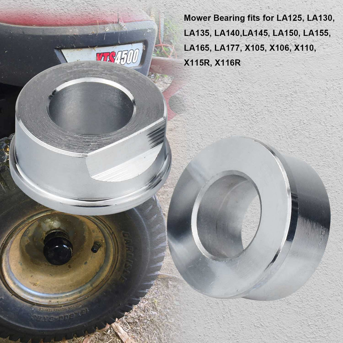 AMTHKNO thrust washers and E-clips ensure a precise, durable fit