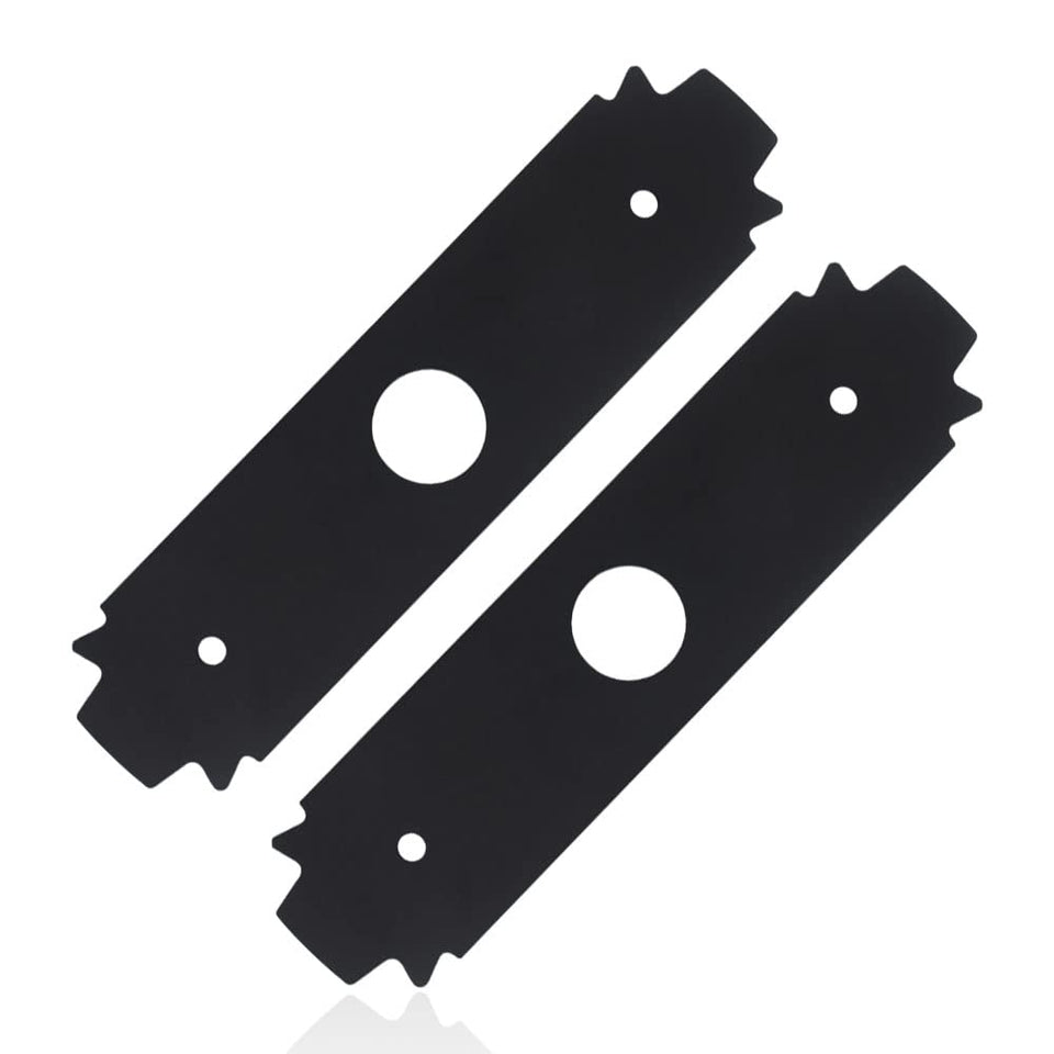 AMTHKNO AC04215 reversible edge blade for Ryobi edger demonstrating extended life from flipping