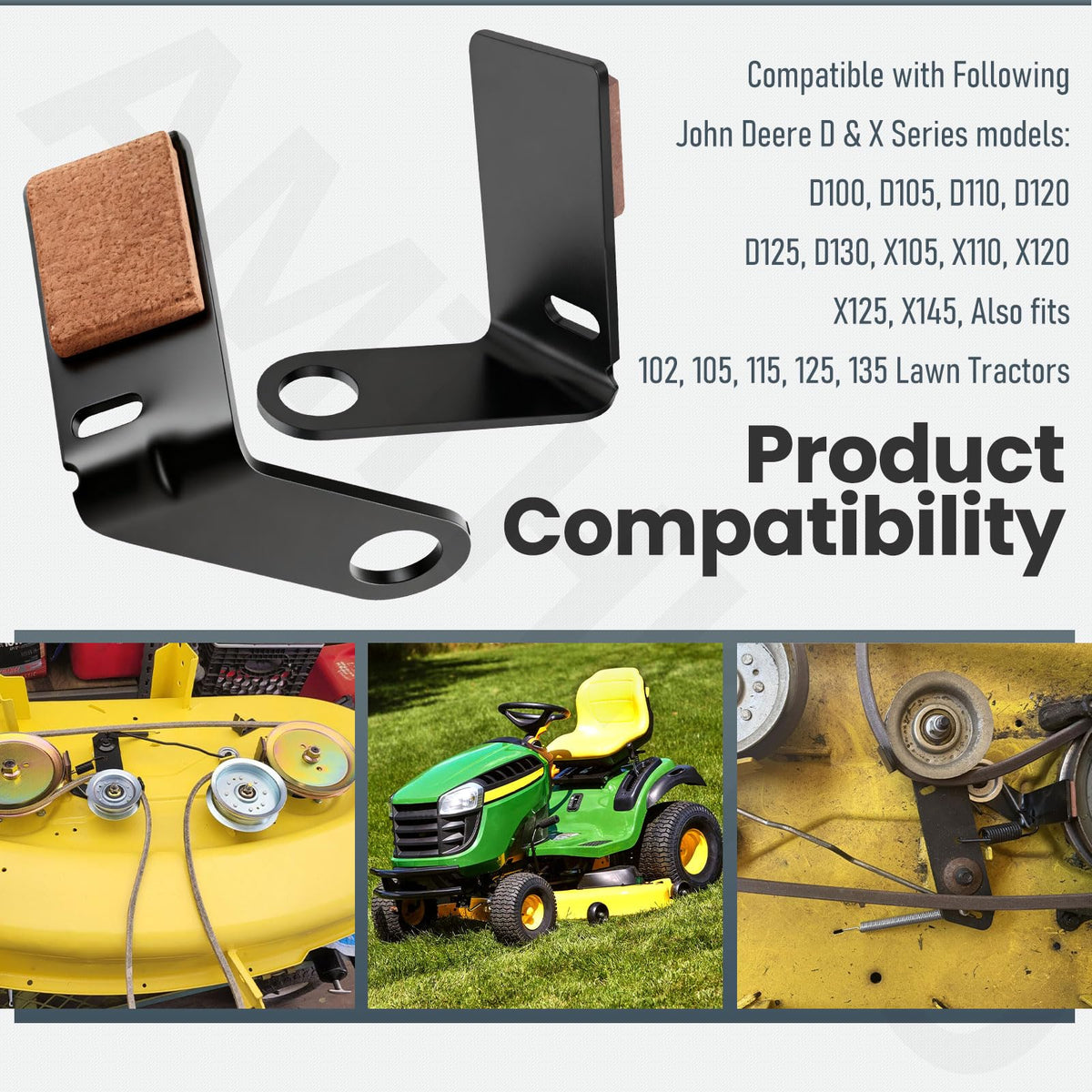 AMTHKNO compatibility chart clarifies fit for John Deere models